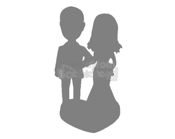 Double Fully Customized Bobblehead - Personalized Bobblehead & Cake Topper Double Fully Customized Bobblehead - Personalized Bobblehead & Cake Topper